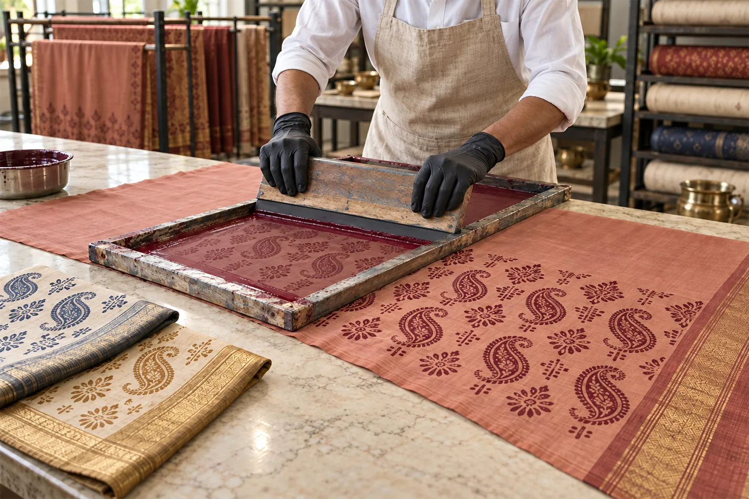 Saree Printing